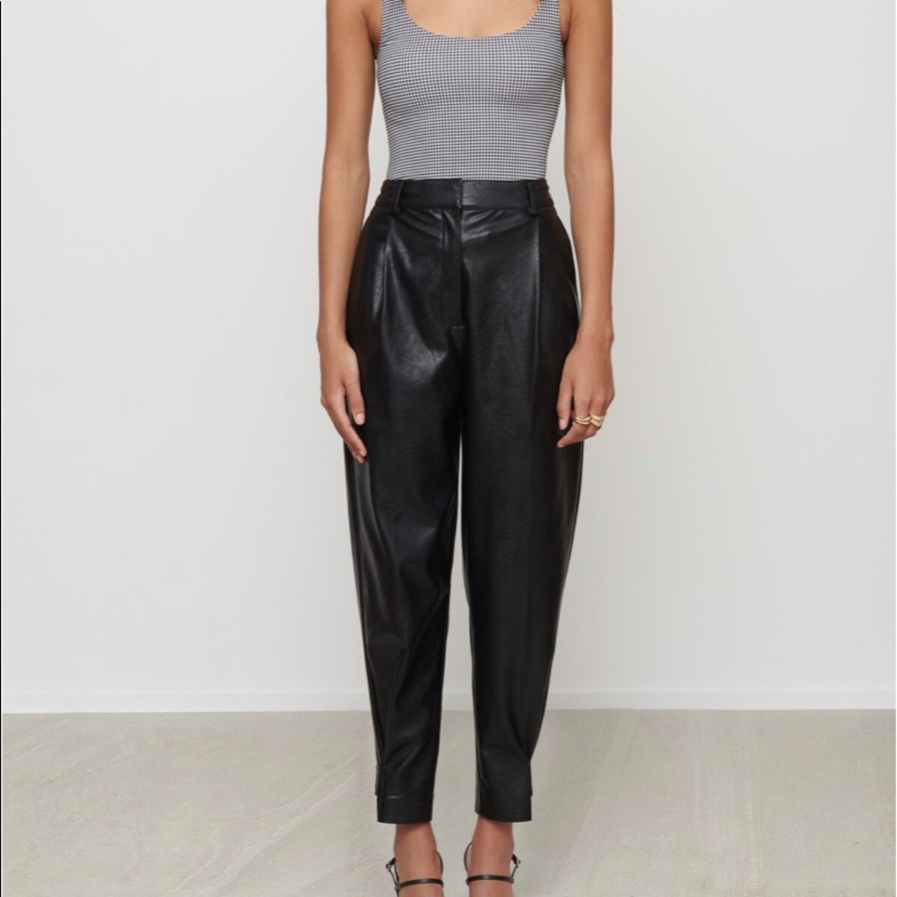 Dynamite Faux Leather Pants